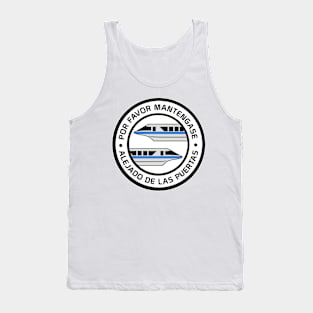 MonorailPorFavorBlue Tank Top